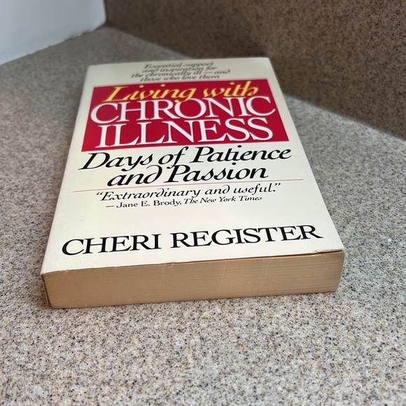 3-$15 Living with Chronic Illness Days of Patience and Passion by Cheri Register - Picture 4 of 6